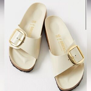 Madrid Big Buckle High Shine Birkenstock